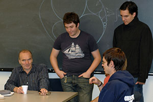 Students in the Apollonia research group picloatleft